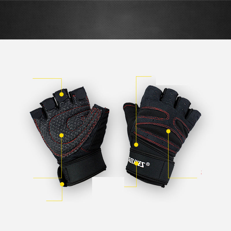 Breathable Gym Gloves