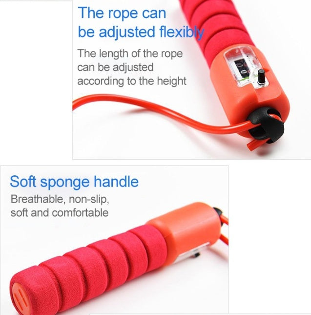 Adjustable Jump Rope with Counter